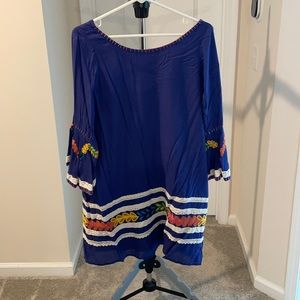 Blue Judith March dress